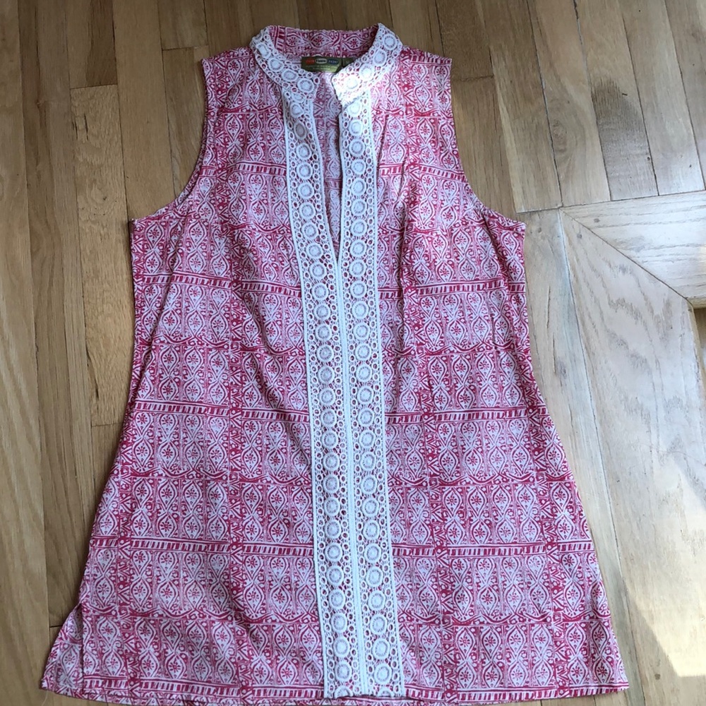 Rock Flower Paper tunic